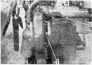 Установка водяного насоса