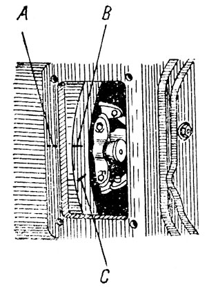 Положение маховика пускового двигателя при установке магнето